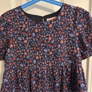 Cat & Jack- Floral Shimmer Dress, Medium